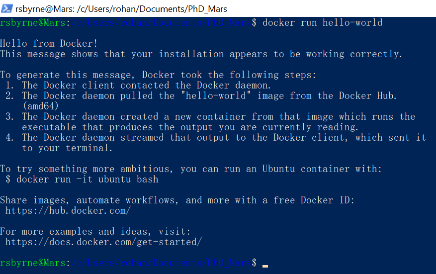 Thanks Docker !