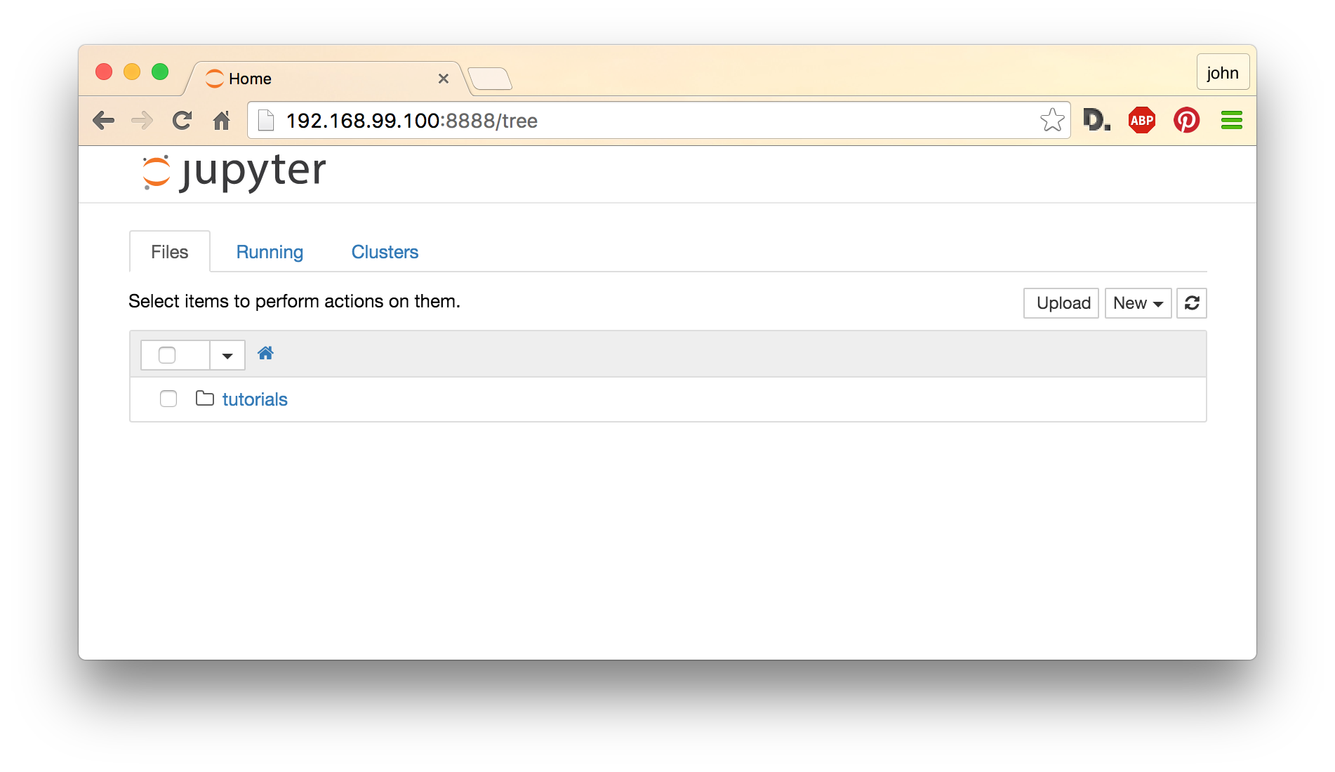 dockeredNotebook